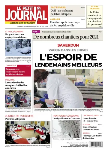 Le Petit Journal - L’hebdo local de l’Ariège - 15 Jan 2021