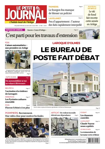 Le Petit Journal - L’hebdo local de l’Ariège - 26 Feb 2021