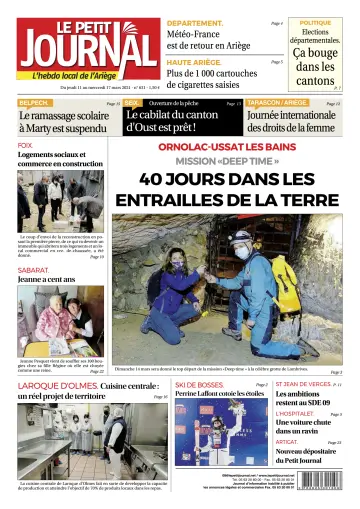 Le Petit Journal - L’hebdo local de l’Ariège - 12 Mar 2021