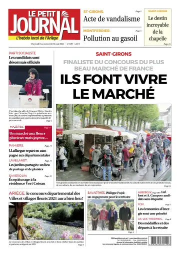 Le Petit Journal - L’hebdo local de l’Ariège - 7 May 2021