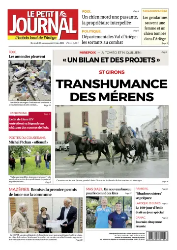 Le Petit Journal - L’hebdo local de l’Ariège - 11 Jun 2021