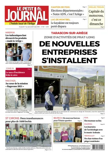 Le Petit Journal - L’hebdo local de l’Ariège - 18 Jun 2021