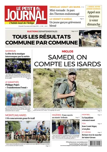 Le Petit Journal - L’hebdo local de l’Ariège - 25 Jun 2021