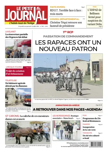 Le Petit Journal - L’hebdo local de l’Ariège - 9 Jul 2021