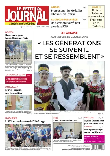 Le Petit Journal - L’hebdo local de l’Ariège - 6 Aug 2021