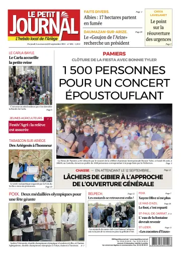 Le Petit Journal - L’hebdo local de l’Ariège - 3 Sep 2021