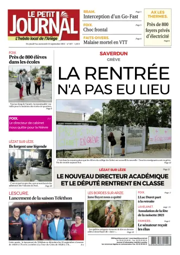 Le Petit Journal - L’hebdo local de l’Ariège - 10 Sep 2021