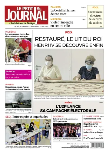 Le Petit Journal - L’hebdo local de l’Ariège - 17 Sep 2021