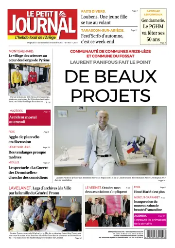 Le Petit Journal - L’hebdo local de l’Ariège - 15 Oct 2021