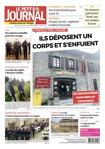 Le Petit Journal - L’hebdo local de l’Ariège - 26 Nov 2021