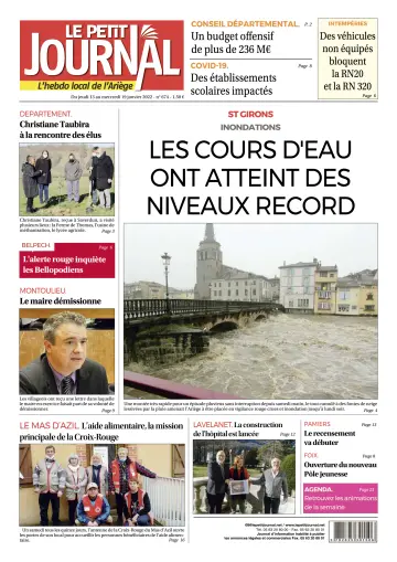 Le Petit Journal - L’hebdo local de l’Ariège - 14 Jan 2022
