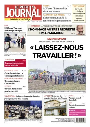 Le Petit Journal - L’hebdo local de l’Ariège - 4 Feb 2022