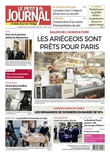Le Petit Journal - L’hebdo local de l’Ariège - 25 Feb 2022