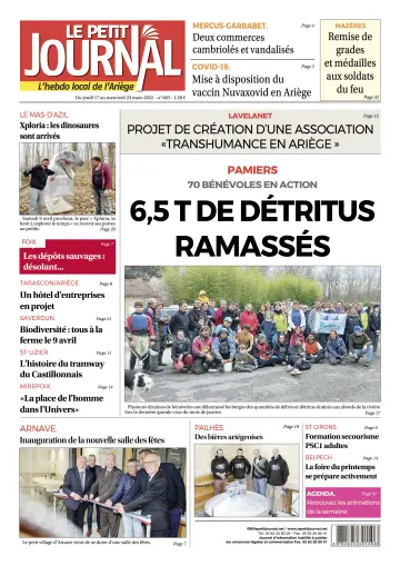 Le Petit Journal - L’hebdo local de l’Ariège - 18 Mar 2022