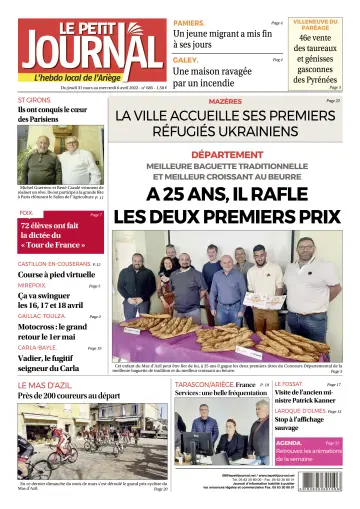 Le Petit Journal - L’hebdo local de l’Ariège - 1 Apr 2022