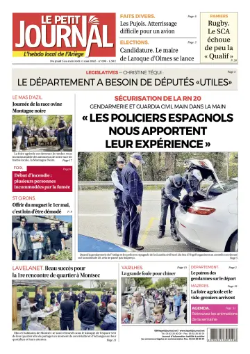 Le Petit Journal - L’hebdo local de l’Ariège - 6 May 2022