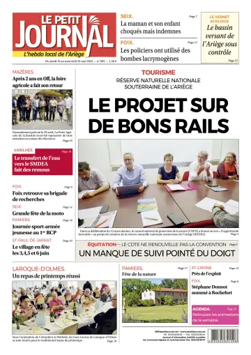 Le Petit Journal - L’hebdo local de l’Ariège - 20 May 2022