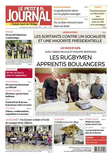 Le Petit Journal - L’hebdo local de l’Ariège - 17 Jun 2022