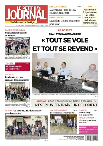 Le Petit Journal - L’hebdo local de l’Ariège - 1 Jul 2022