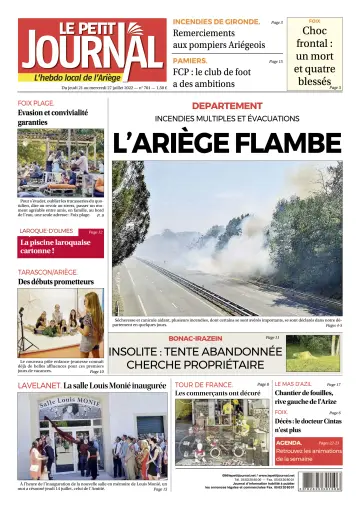 Le Petit Journal - L’hebdo local de l’Ariège - 22 Jul 2022