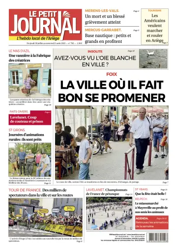 Le Petit Journal - L’hebdo local de l’Ariège - 29 Jul 2022