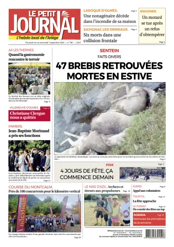 Le Petit Journal - L’hebdo local de l’Ariège - 2 Sep 2022