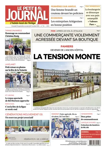Le Petit Journal - L’hebdo local de l’Ariège - 30 Sep 2022