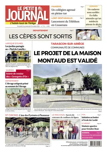 Le Petit Journal - L’hebdo local de l’Ariège - 14 Oct 2022