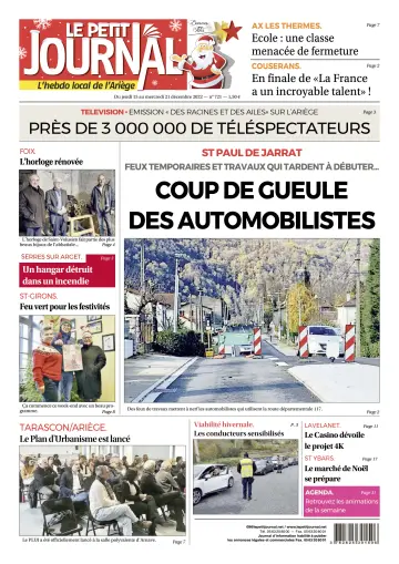 Le Petit Journal - L’hebdo local de l’Ariège - 16 Dec 2022