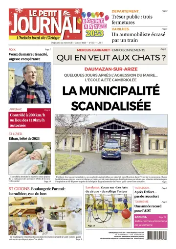 Le Petit Journal - L’hebdo local de l’Ariège - 6 Jan 2023