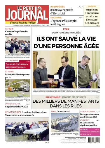 Le Petit Journal - L’hebdo local de l’Ariège - 27 Jan 2023