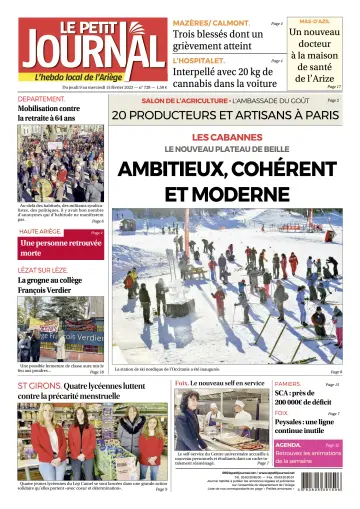 Le Petit Journal - L’hebdo local de l’Ariège - 10 Feb 2023