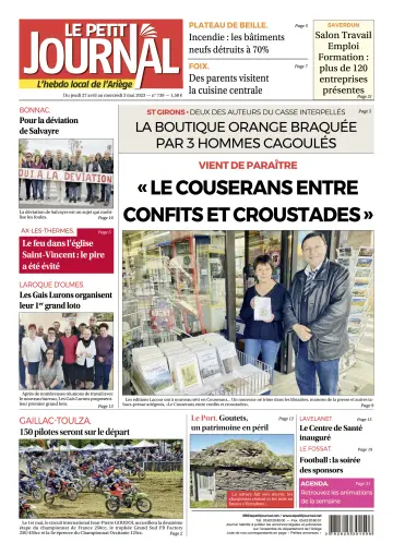 Le Petit Journal - L’hebdo local de l’Ariège - 28 Apr 2023