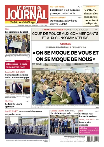 Le Petit Journal - L’hebdo local de l’Ariège - 12 May 2023