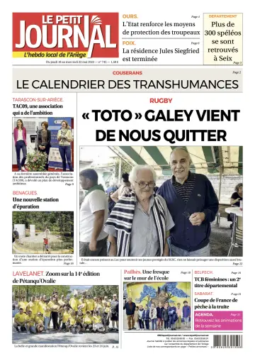 Le Petit Journal - L’hebdo local de l’Ariège - 19 May 2023