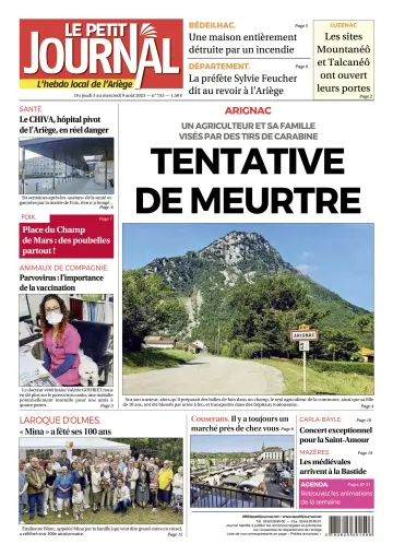 Le Petit Journal - L’hebdo local de l’Ariège - 4 Aug 2023