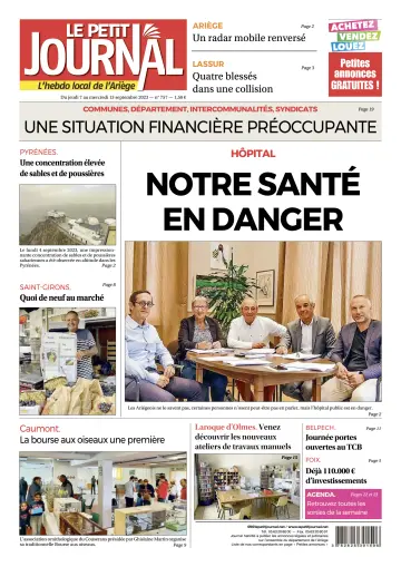 Le Petit Journal - L’hebdo local de l’Ariège - 8 Sep 2023