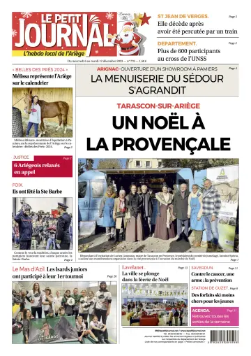 Le Petit Journal - L’hebdo local de l’Ariège - 08 дек. 2023