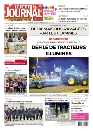 Le Petit Journal - L’hebdo local de l’Ariège - 05 一月 2024