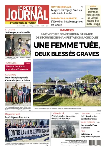 Le Petit Journal - L’hebdo local de l’Ariège - 26 gen 2024