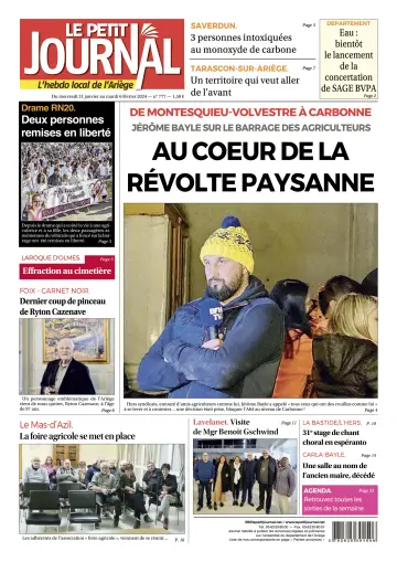 Le Petit Journal - L’hebdo local de l’Ariège - 02 二月 2024
