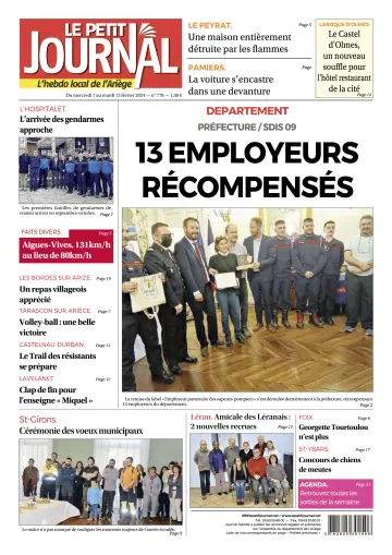 Le Petit Journal - L’hebdo local de l’Ariège - 09 二月 2024