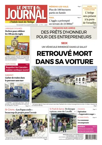 Le Petit Journal - L’hebdo local de l’Ariège - 16 fev. 2024