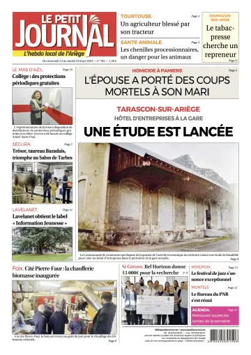 Le Petit Journal - L’hebdo local de l’Ariège - 15 мар. 2024