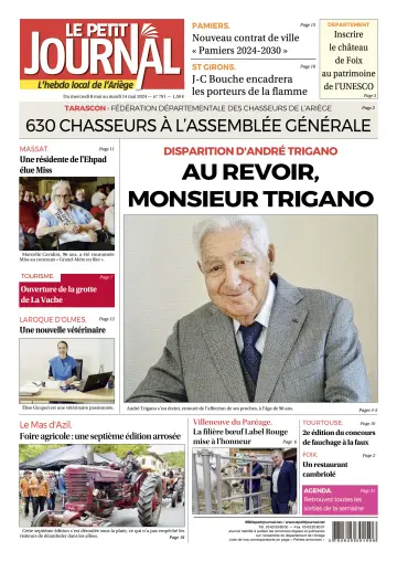 Le Petit Journal - L’hebdo local de l’Ariège - 10 May 2024