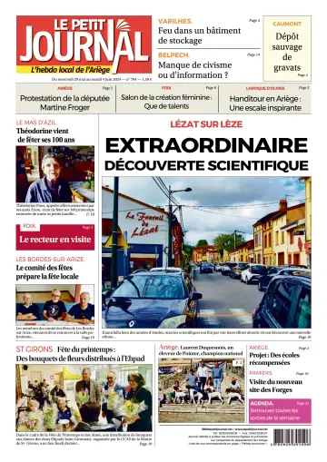 Le Petit Journal - L’hebdo local de l’Ariège - 31 May 2024