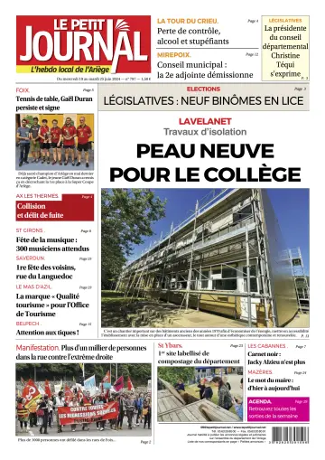 Le Petit Journal - L'hebdo local de l'Ariège - 21 Jun 2024