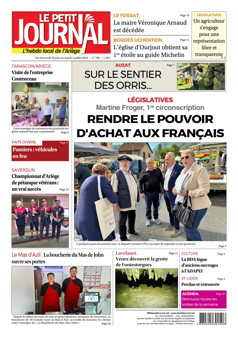 Le Petit Journal - L'hebdo local de l'Ariège