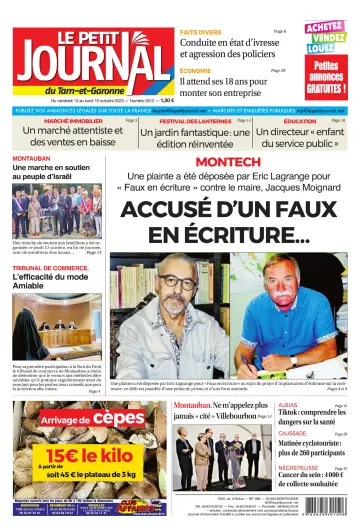 Le Petit Journal - du Tarn-et-Garonne - 14 Oct 2023