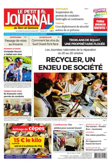 Le Petit Journal - du Tarn-et-Garonne - 21 Oct 2023